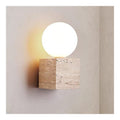Applique murale Blanc et Ambre a presence elegante et lumiere agreable RJ-9433