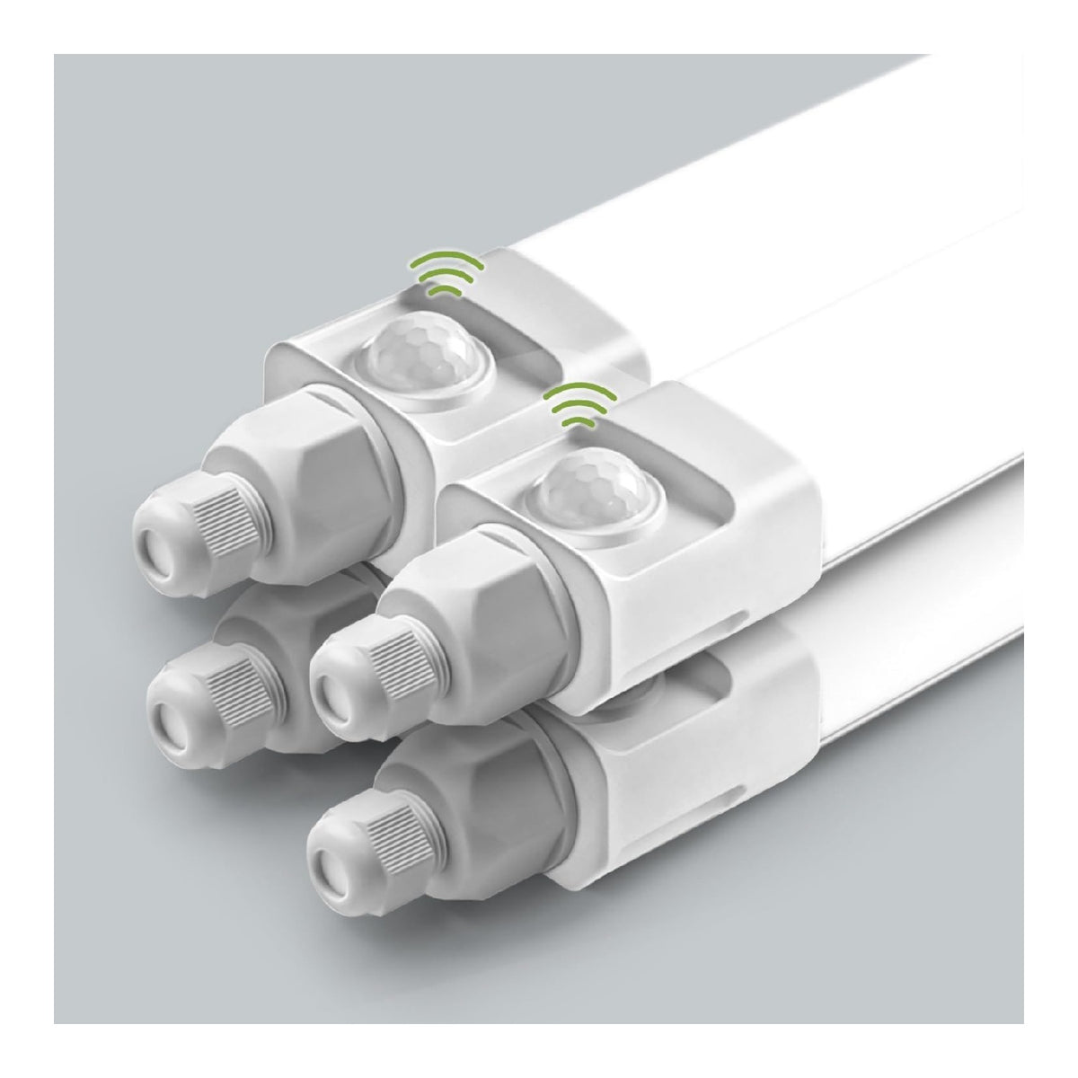 Eclairage Blanc et Rouge contemporain en version plafonnier 18W IP65 4000K