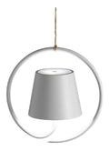 Luminaire decoratif Blanc et Rouge avec diffusion lumineuse harmonieuse 2 W IP54 3000 K
