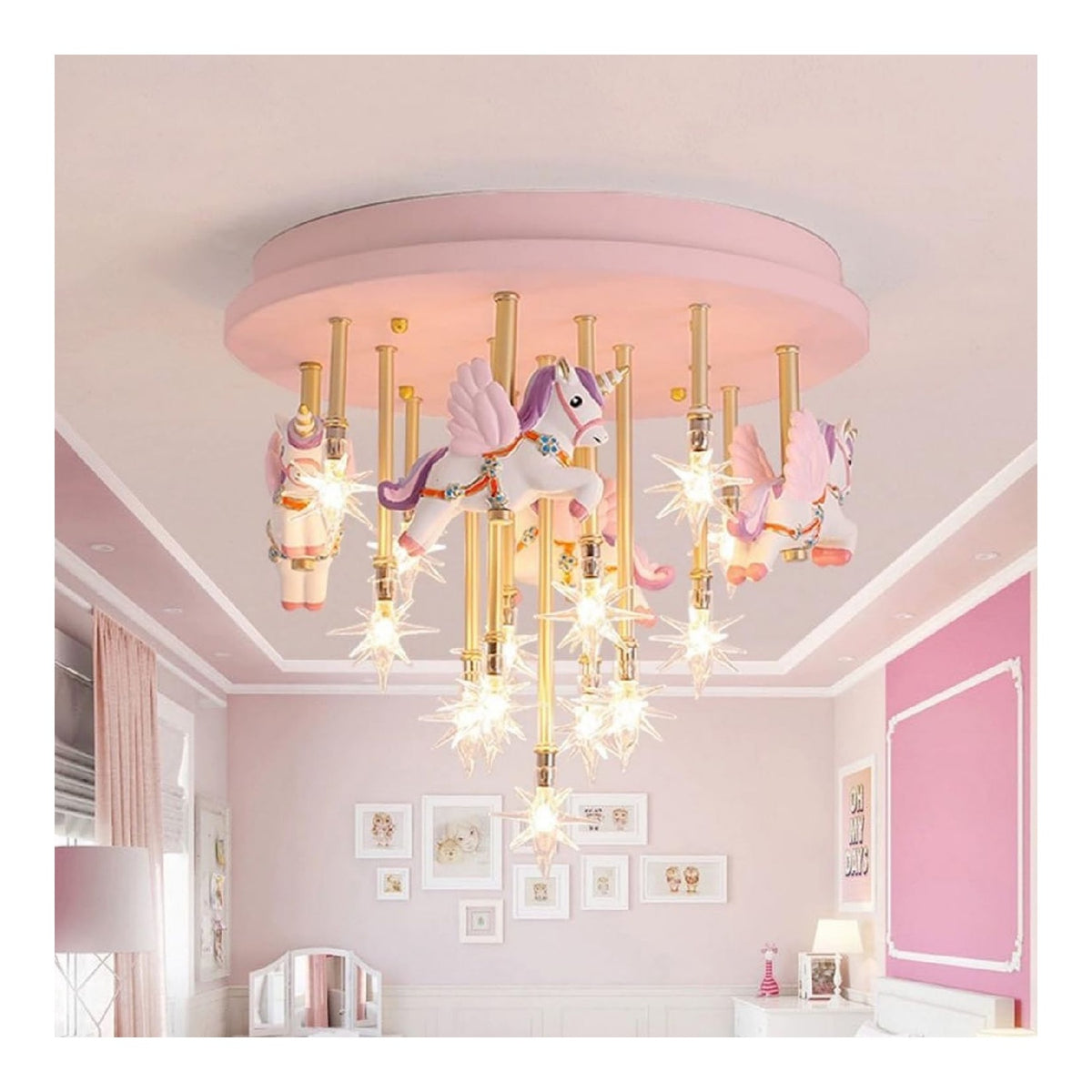 Eclairage Blanc et Ambre contemporain en version suspension 48 W 3000 K