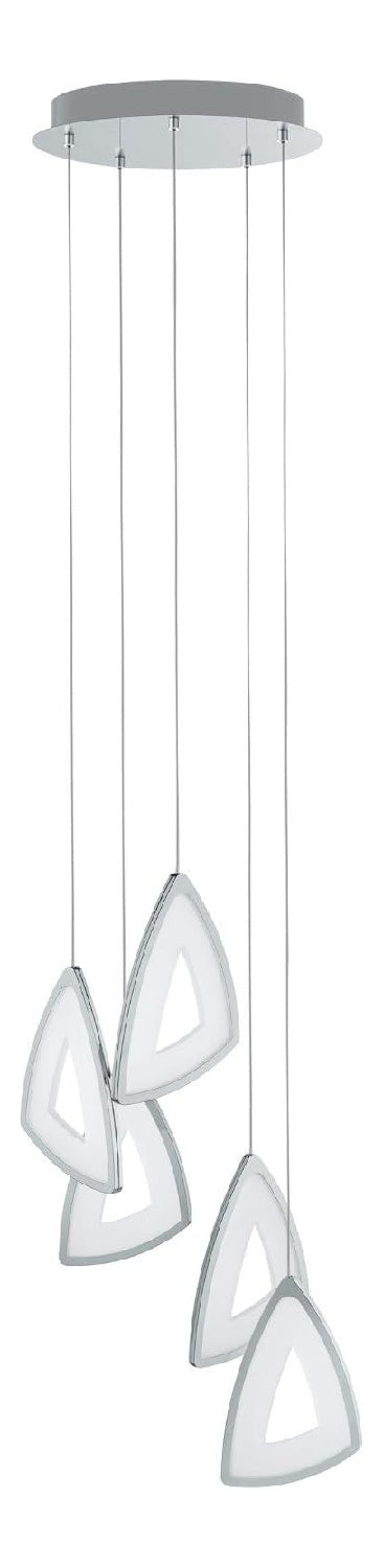 Suspension Blanc et Rouge au style moderne avec conception fonctionnelle 6 W