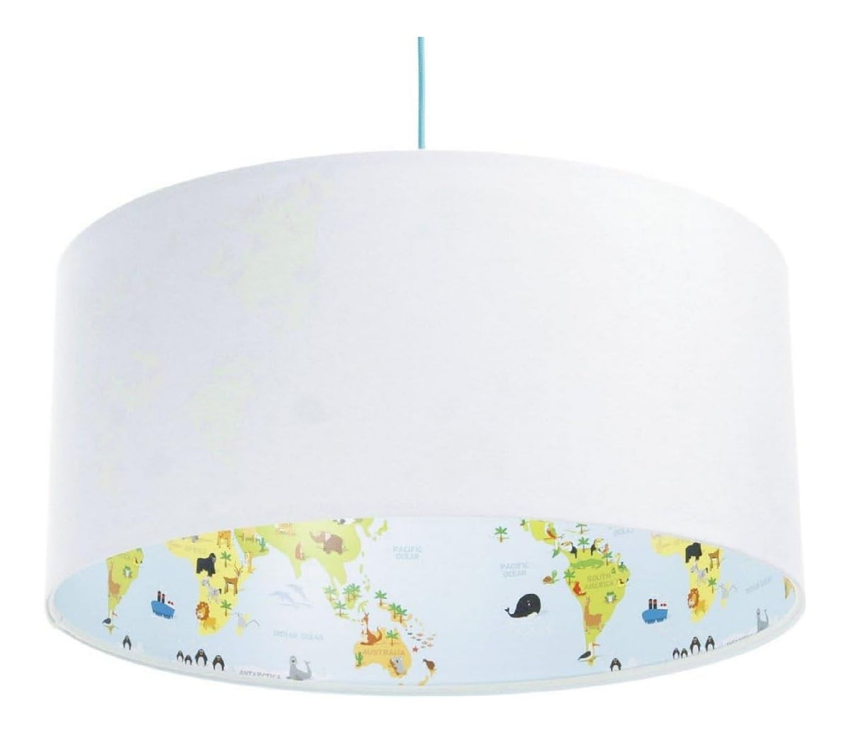 Suspension decoratif Blanc et Rouge avec diffusion lumineuse harmonieuse 60 W IP20 2X-3220