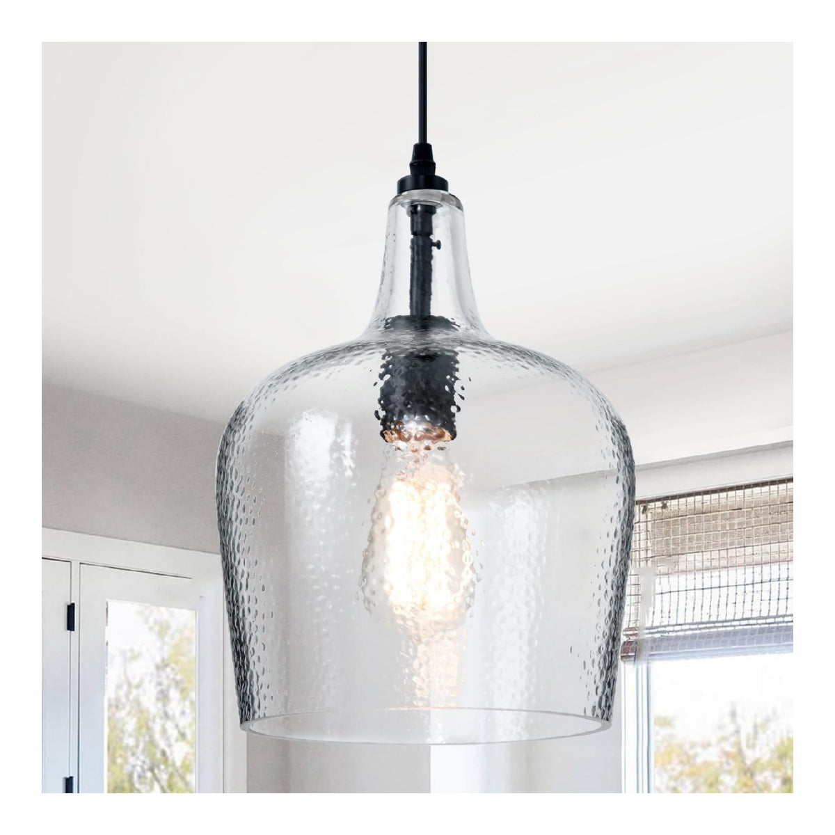 Eclairage Noir contemporain en version suspension YS-7904