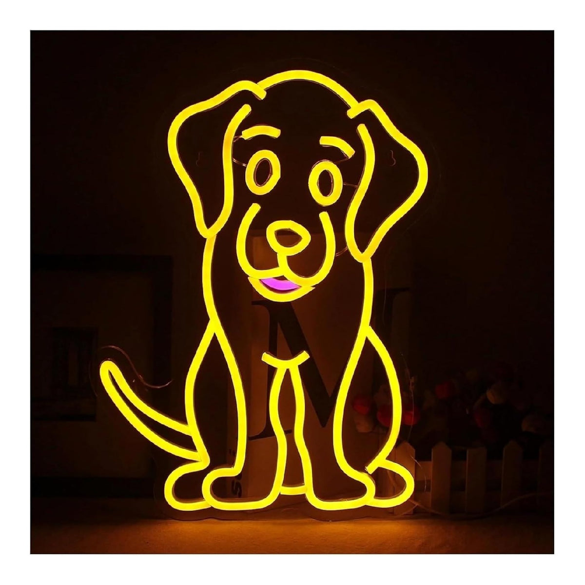 Solution lumineuse Noir au dessin sobre en format luminaire