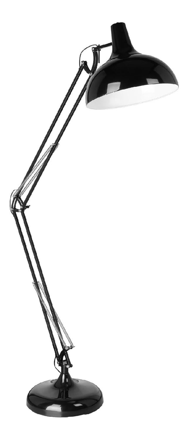 Lampadaire Ambre a presence elegante et lumiere agreable 60 W E27