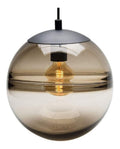 Suspension Marron et Transparent au style moderne avec conception fonctionnelle