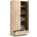 Armoires sur roulettes reglable blanc