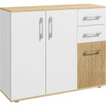 Tables reglable finition bois noir