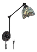 Eclairage Noir et Ambre contemporain en version applique murale 4W