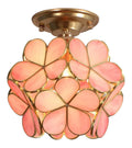 Rail de spots Ambre et Rose aux lignes epurees avec eclairage confortable E27