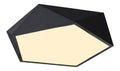 Plafonnier decoratif Blanc et Rouge avec diffusion lumineuse harmonieuse