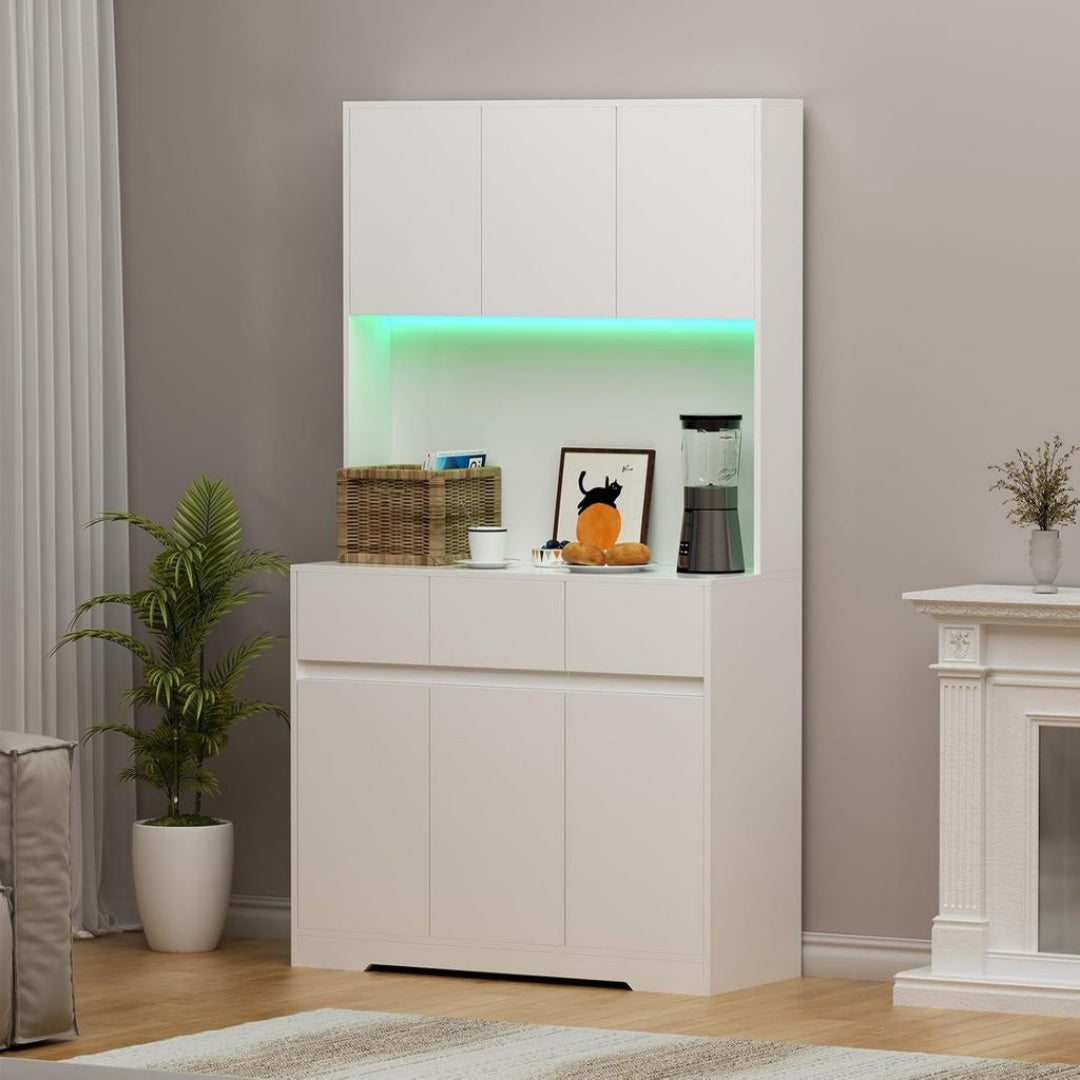 Buffets hauts finition bois chene variante 1756