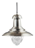 Eclairage Noir et Dore contemporain en version suspension 100 W E27