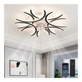 Eclairage Noir et Blanc contemporain en version lustre 1P-2386