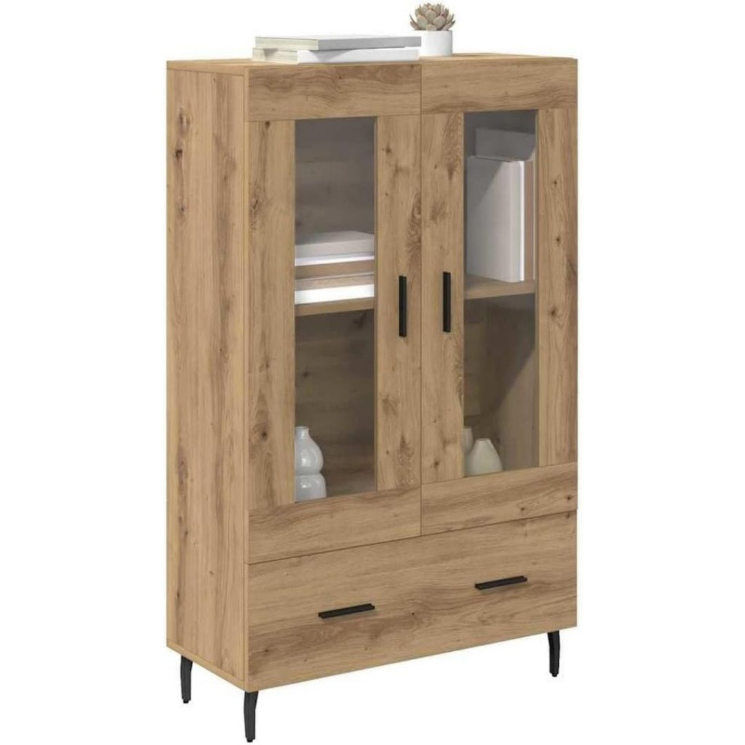 Commodes avec tiroirs reglable blanc