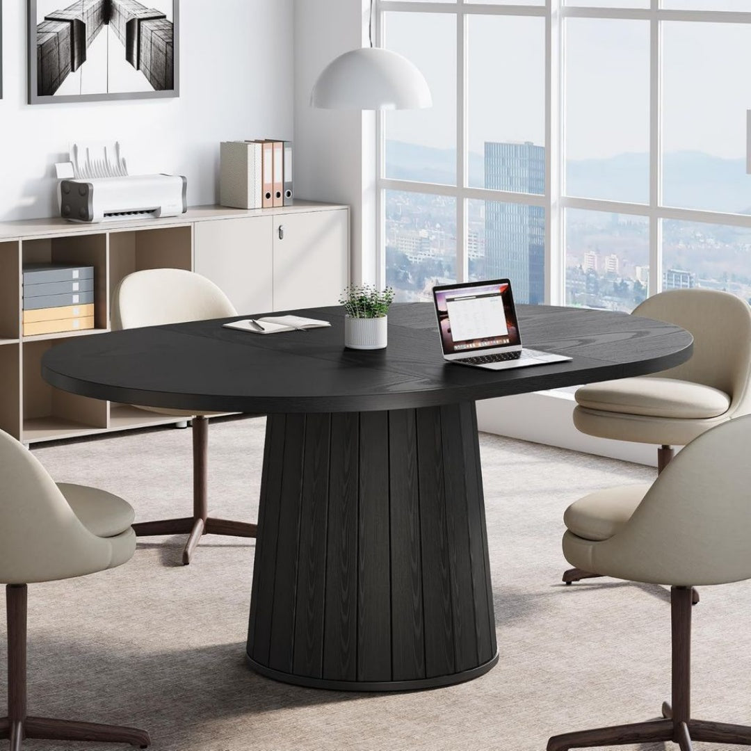 Chaises de salles de reunion pliable noir
