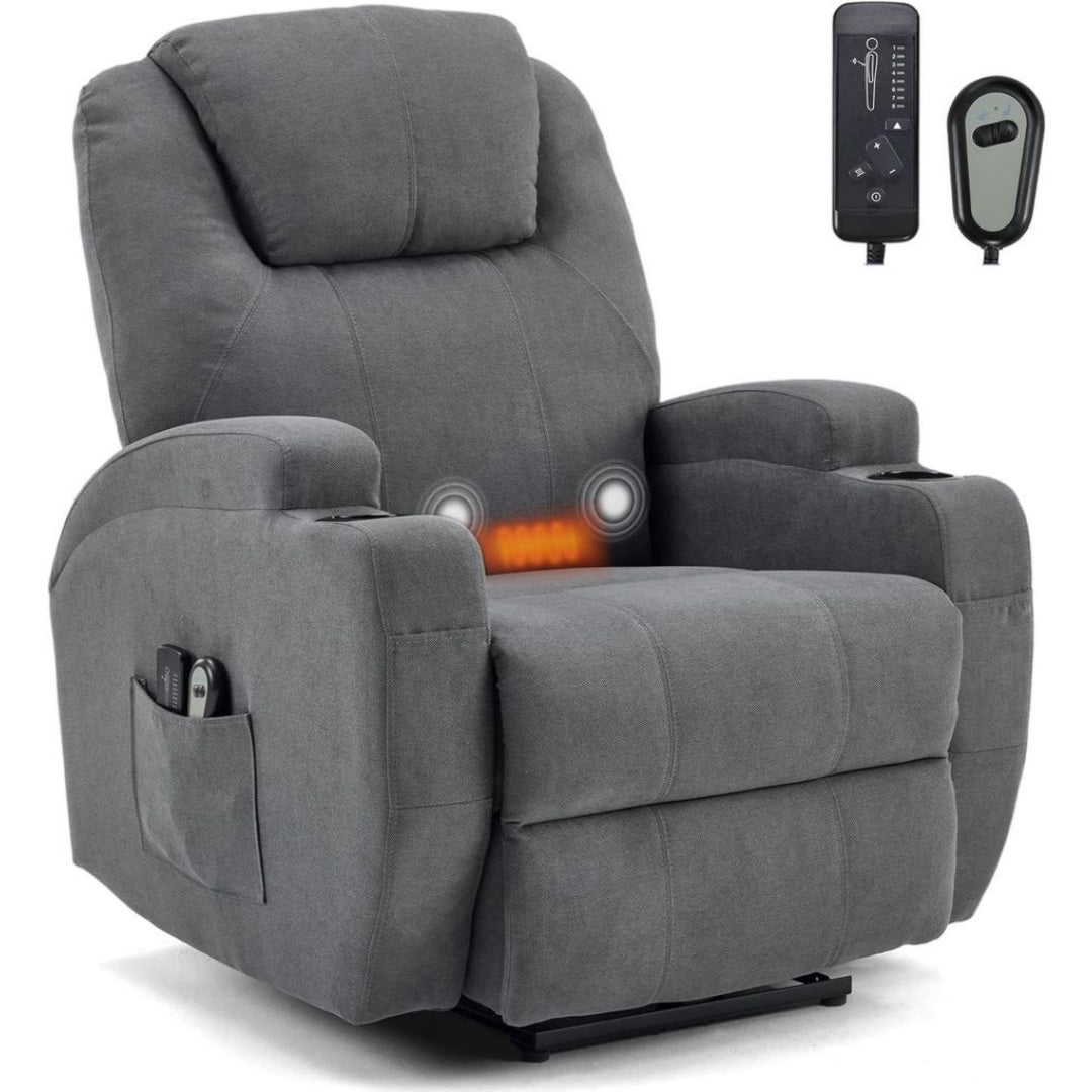 Fauteuils relaxants reglable inclinable noir variante 2914