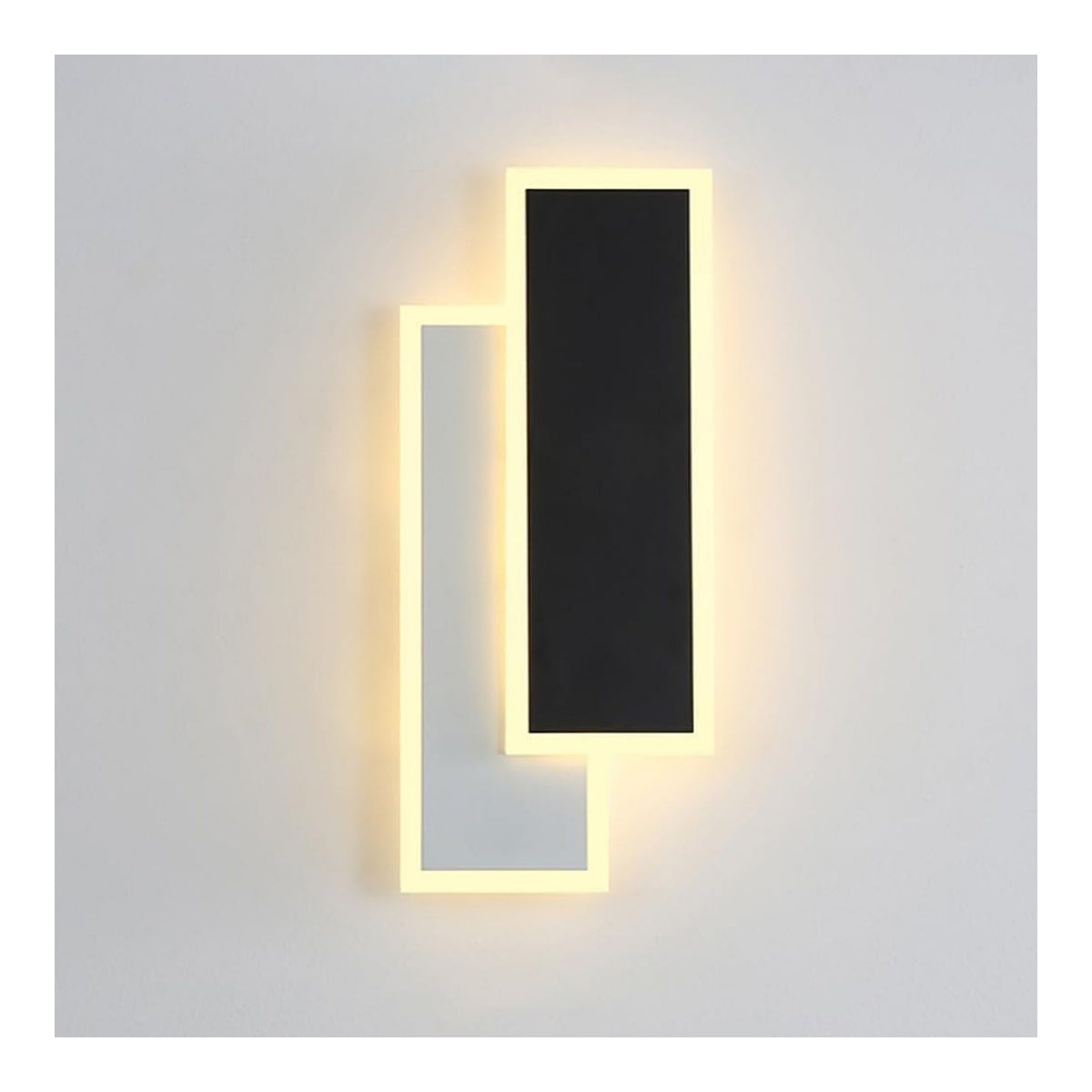 Solution lumineuse Ambre au dessin sobre en format applique murale D3-4428
