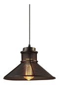Lustre Noir et Ambre au style moderne avec conception fonctionnelle 60 W