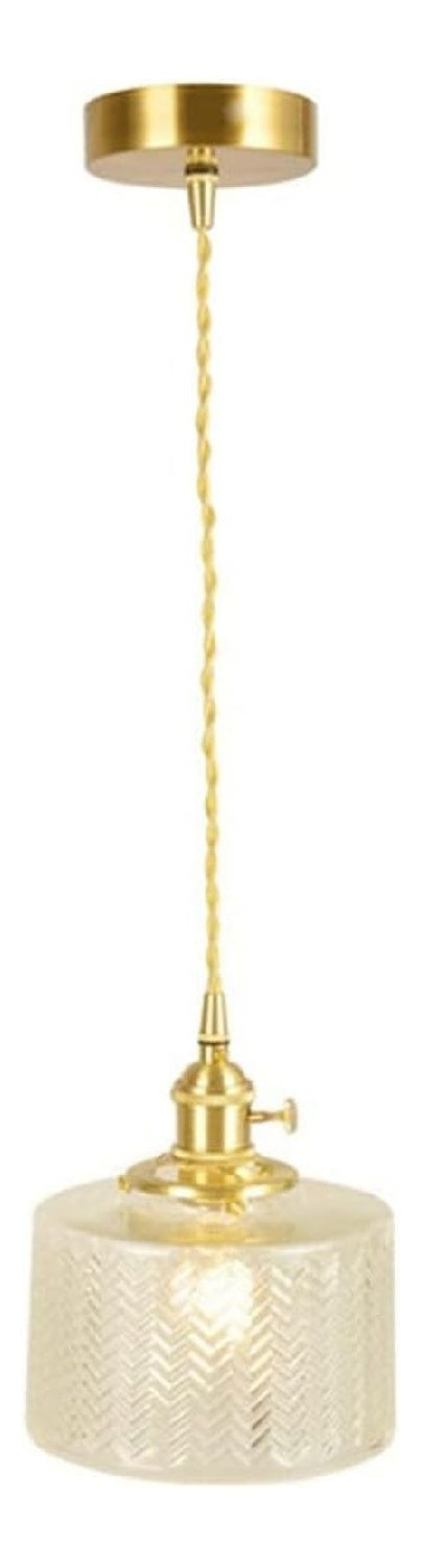 Suspension Blanc et Ambre au style moderne avec conception fonctionnelle E27 94-9248