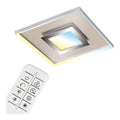 Plafonnier decoratif Blanc et Ambre avec diffusion lumineuse harmonieuse 30W 2700K