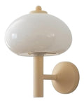 Applique murale Ambre et Vert aux lignes epurees avec eclairage confortable 40 W E14