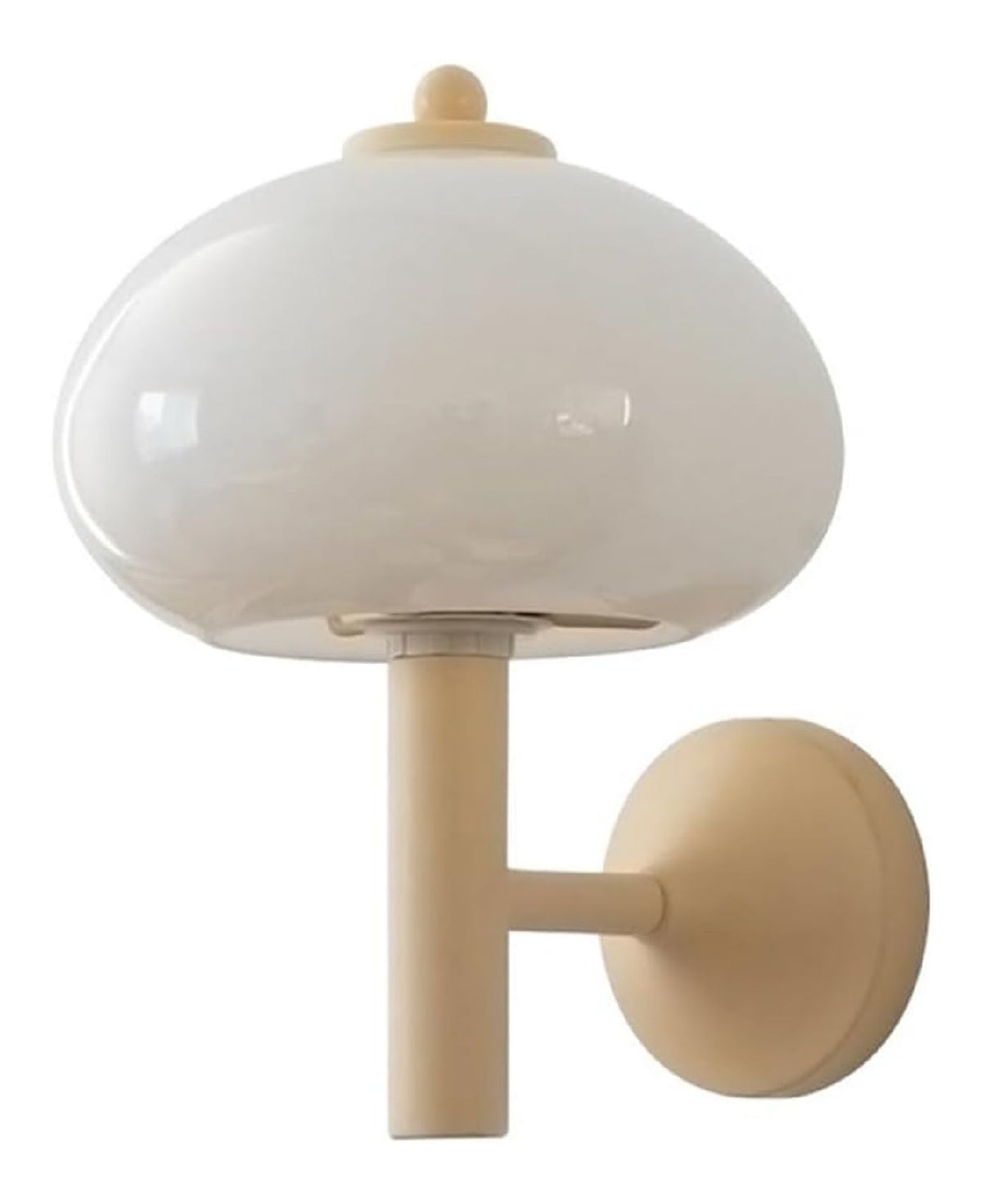 Applique murale Ambre et Vert aux lignes epurees avec eclairage confortable 40 W E14