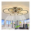 Eclairage Noir et Blanc contemporain en version lustre CG-1756
