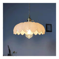 Solution lumineuse Blanc et Ambre au dessin sobre en format suspension 60 W E27