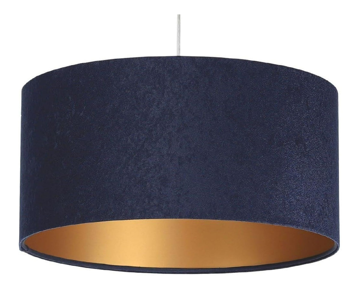 Solution lumineuse Dore et Bleu au dessin sobre en format suspension 60 W IP20