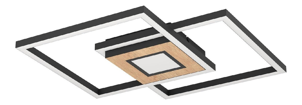 Plafonnier Noir et Blanc au style moderne avec conception fonctionnelle M6-5424