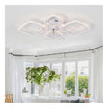 Lustre Blanc et Ambre au style moderne avec conception fonctionnelle 3000K MH-2316