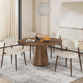Ilots de rangement fixes avec tiroirs finition bois noir variante 1246