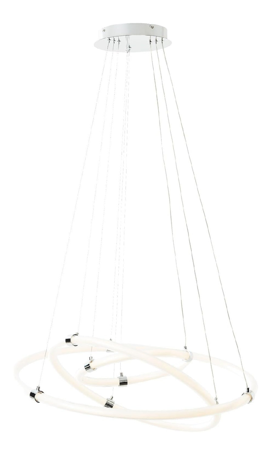 Solution lumineuse Blanc et Ambre au dessin sobre en format suspension JNP-788