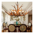 Lustre decoratif Ambre avec diffusion lumineuse harmonieuse JP-8083