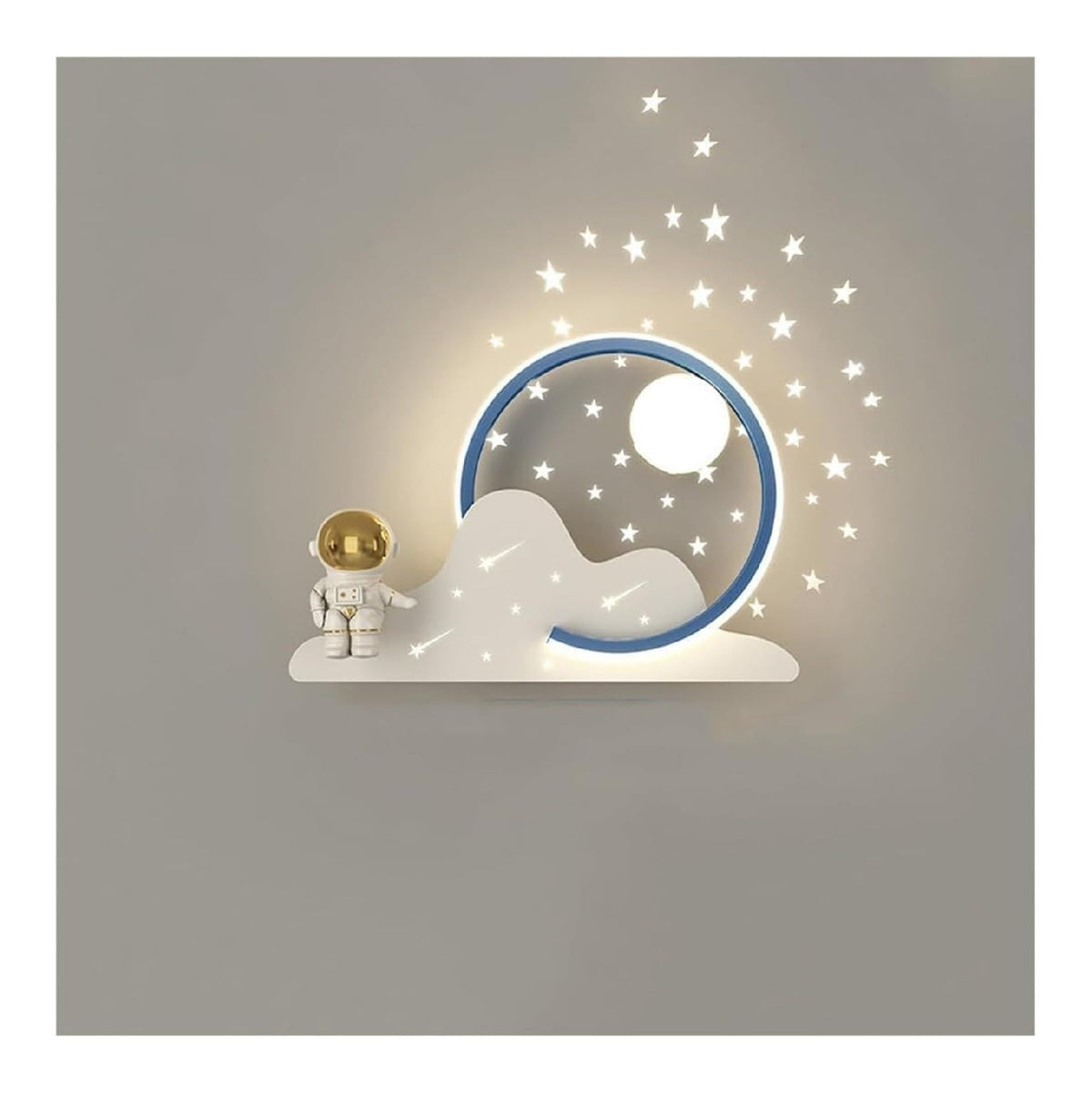 Solution lumineuse Blanc au dessin sobre en format applique murale