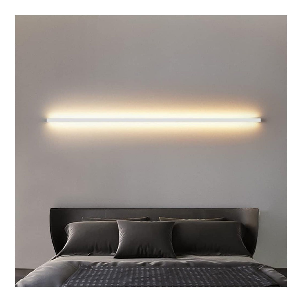Applique murale Noir et Blanc au style moderne avec conception fonctionnelle 3000K