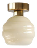 Solution lumineuse Dore et Ambre au dessin sobre en format plafonnier