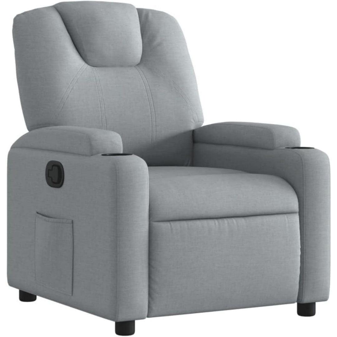 Fauteuils inclinables structure metal gris