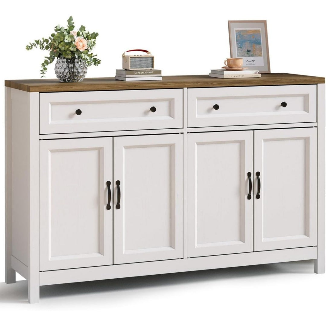 Buffets hauts avec tiroirs finition bois noir variante 1888