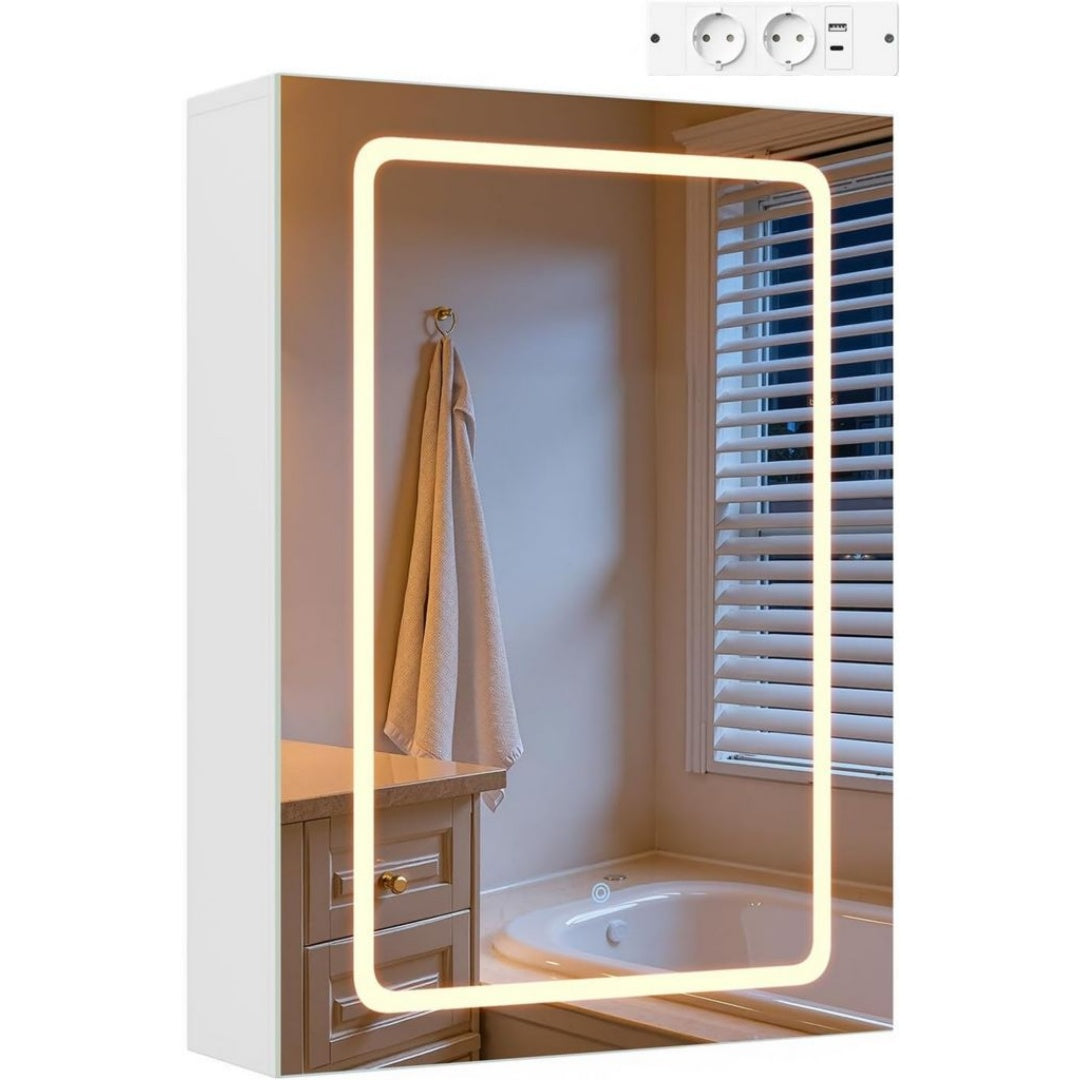 Malles finition bois beige