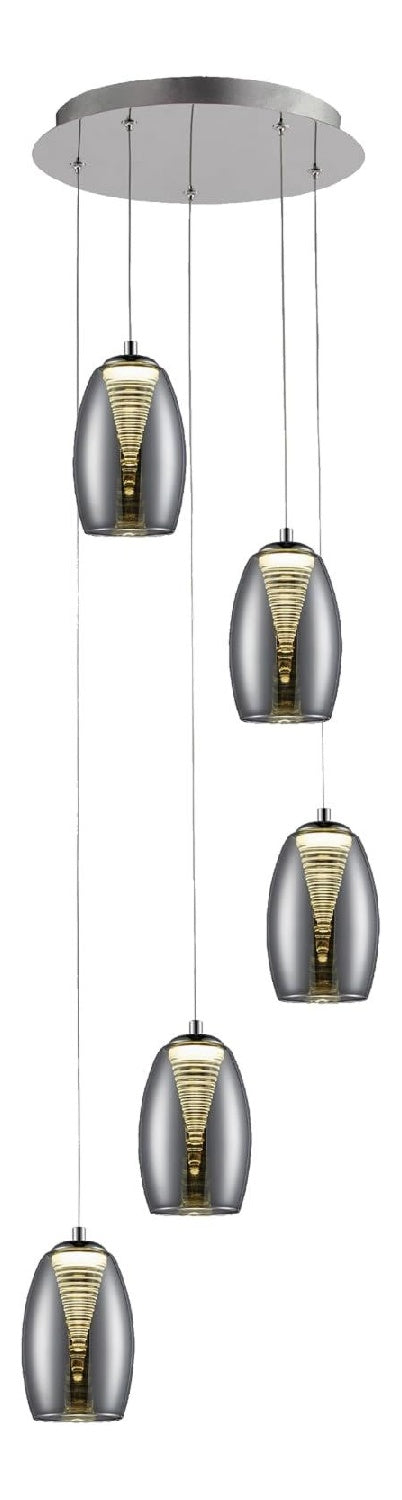 Suspension decoratif Blanc avec diffusion lumineuse harmonieuse 5W