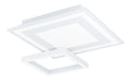 Solution lumineuse Blanc et Bleu au dessin sobre en format applique murale