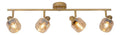Spot de plafond decoratif Rouge et Transparent avec diffusion lumineuse harmonieuse
