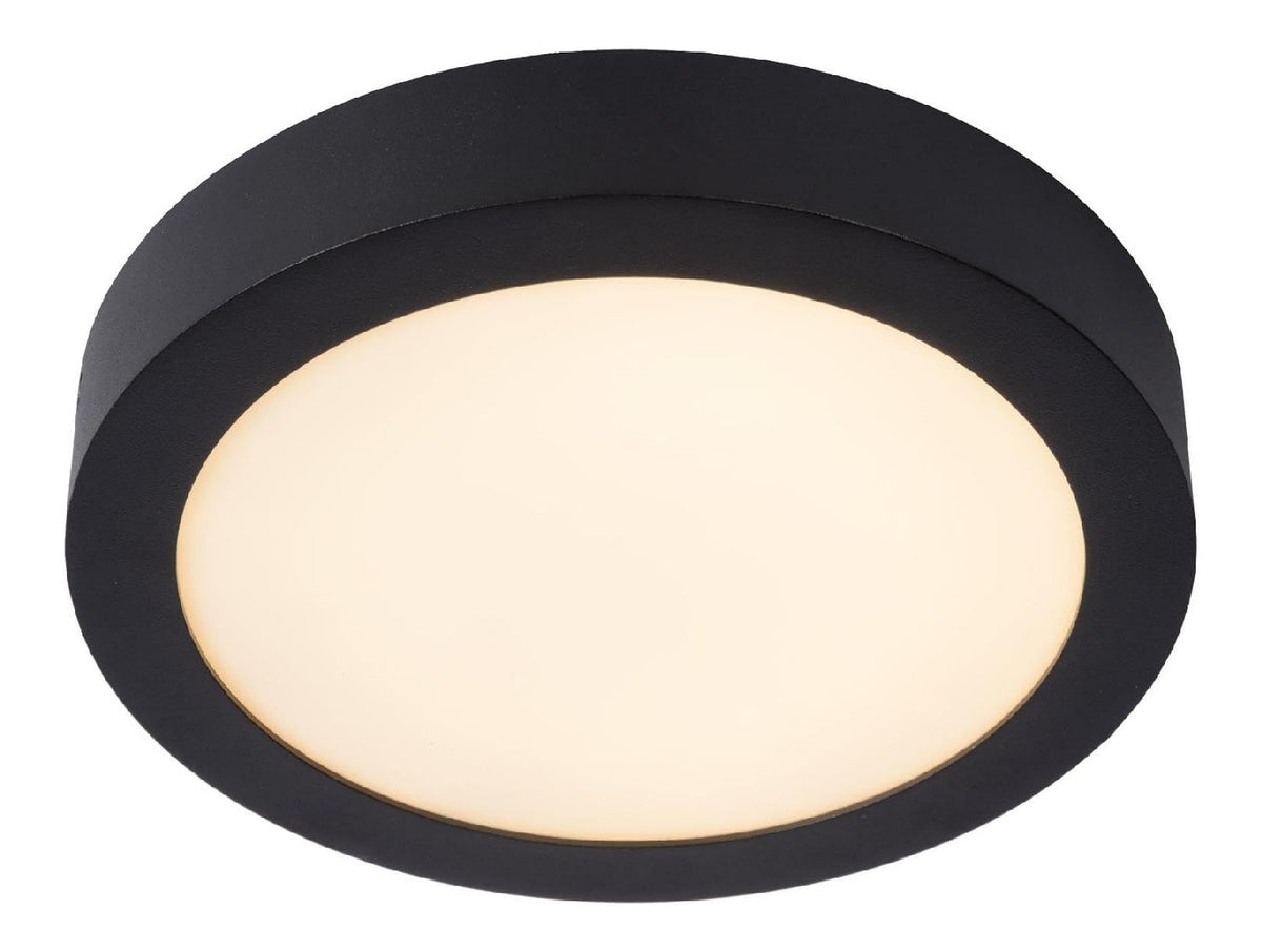Plafonnier decoratif Noir et Blanc avec diffusion lumineuse harmonieuse IP44 3000K