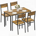 Ensembles pour salle a manger structure metal noir variante 2512
