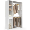 Buffets, credences et vaisseliers avec tiroirs reglable blanc variante 2734