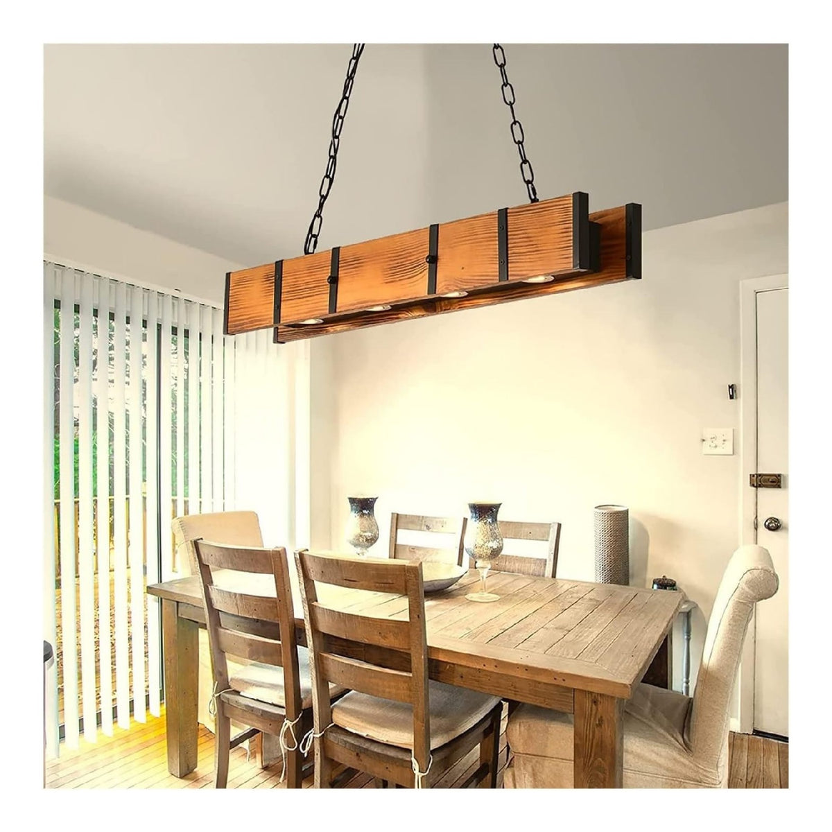 Luminaire Blanc et Rouge a silhouette graphique de type suspension 3 W 3000 K