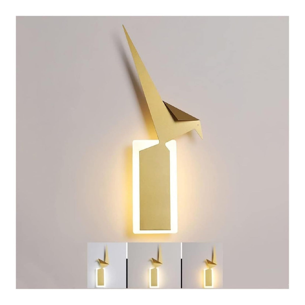 Applique murale Ambre et Rouge a presence elegante et lumiere agreable