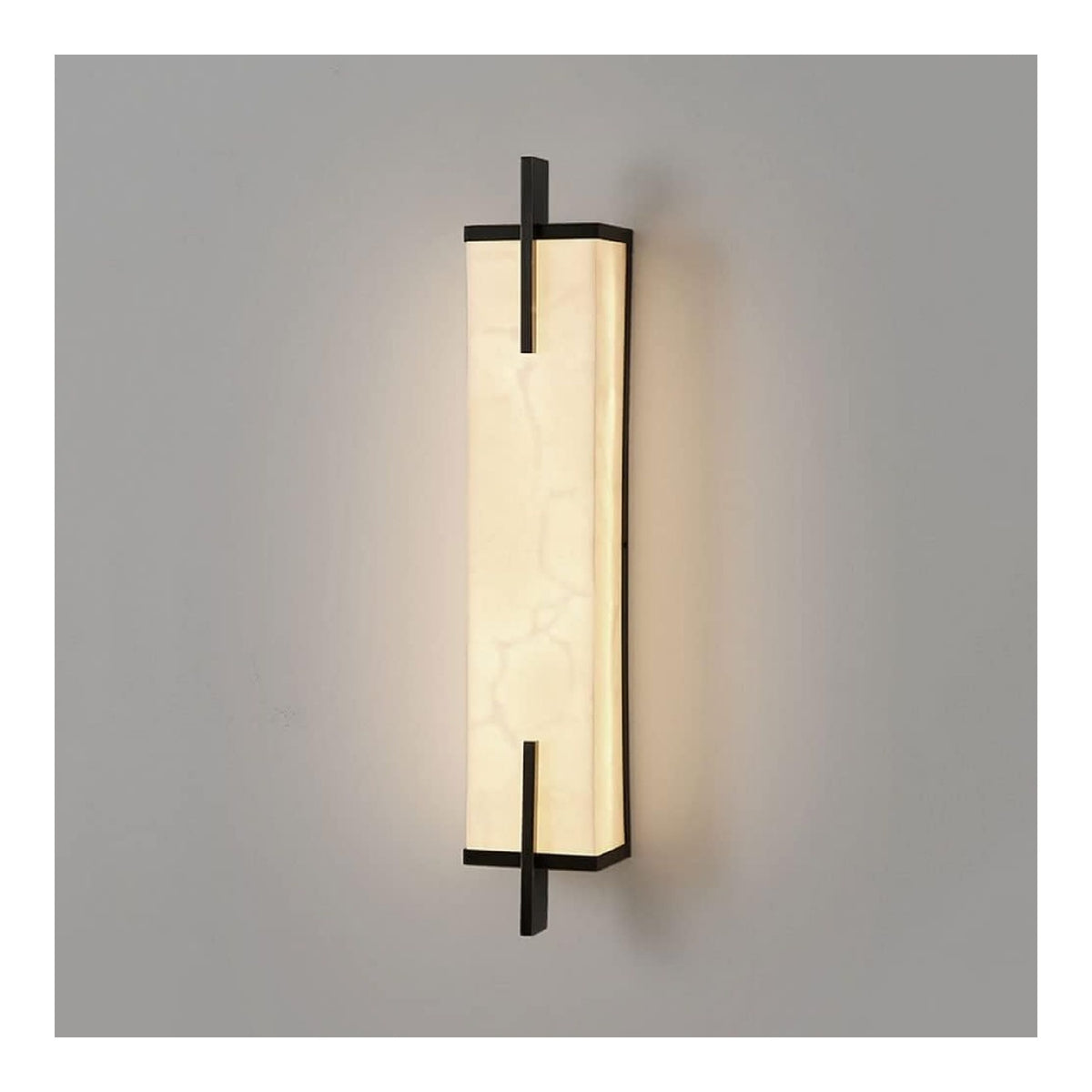 Eclairage Noir et Ambre contemporain en version applique murale 12 W 19-8565